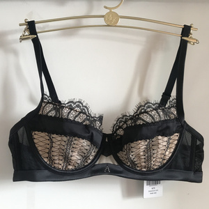 21春夏曼妮芬20840525性感蕾丝单层围超薄透气网纱文胸女士内衣
