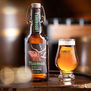 青岛啤酒琥珀拉格380mlx12瓶装精酿13.8度包邮整箱原产地发货正品