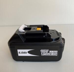 牧田18v电池6000mah bl1860b电动工具电池带电量显示bl1840/30/50