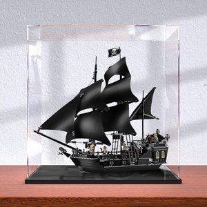 0041人付款淘宝乐高加勒比海盗黑珍珠号帝国战舰船模型系列moc手办