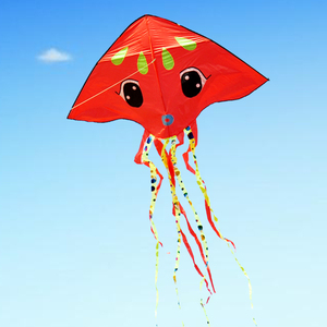 2022新款大型小水母风筝大人儿童老人新手微风易飞好飞卡通风筝