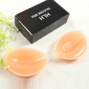 a杯变c杯隐形文胸硅胶胸贴小胸聚拢防水游泳礼服内衣硅胶胸垫