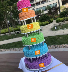 六层蛋糕生日蛋糕