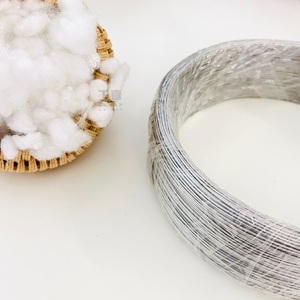 工喜手工包胶铝线diy玩偶包包帽子定型条pvc透明铝丝填充珍珠棉花