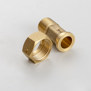 4 6分水表接头全铜内外丝抽水泵机水管铜活接头dn15/20/25/32/40