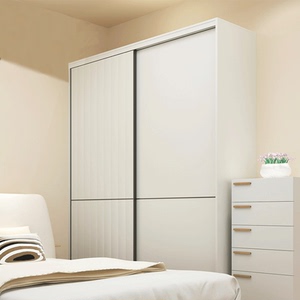 红苹果家具 北欧晴系列卧室大容量推拉门衣帽柜趟门衣柜a925t