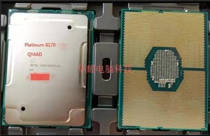 xeon铂金8171m CPU QS 26核QMAD 8160F 8172M高性能C621主板