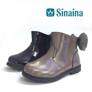 【商场同款】斯乃纳2021冬款男女童鞋休闲羊皮棉鞋SP1460938B处理