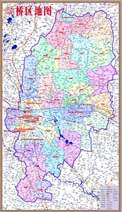 2022年1月安徽宿州市埇桥区百度版行政交通旅游乡镇村落分布地图