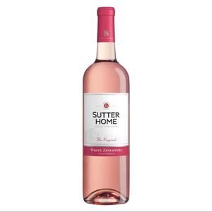 舒特家族白仙芬岱粉黛桃红葡萄酒 sutter home white zinfandel