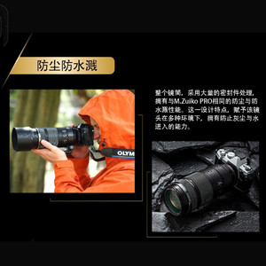 100-400超远摄防抖 奥林巴斯 100-400mm IS 变焦镜头拍鸟摄月长焦