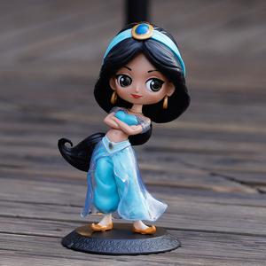 q posket 阿拉丁神灯 迪士尼公仔 茉莉公主 手办摆件模型蛋糕装饰