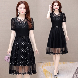 夏天短袖雪纺连衣裙显瘦-淘宝拼多多热销夏天短袖雪纺连衣裙显瘦货源