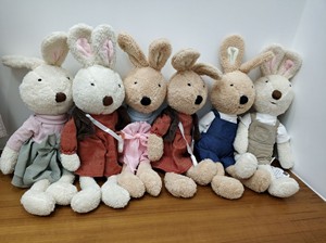 穿衣服的提拉米克雷砂糖太子小兔兔子毛绒公仔娃娃玩偶玩具情侣兔