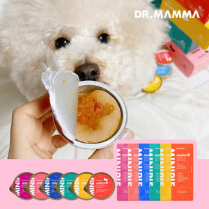 「Lazy Pet」韩国正品Dr.Mamma宠物猫狗鸡鸭牛肉三文鱼10口味罐头