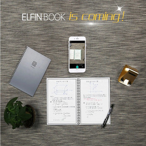 易飞Elfinbook智能电子笔记本可擦储存同步手机重复手写记事备份