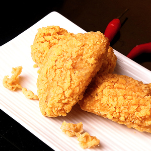 香辣鸡翅半成品脆皮翅中裹粉炸鸡翅冷冻腌制鸡翅中鸡中翅袋装2斤