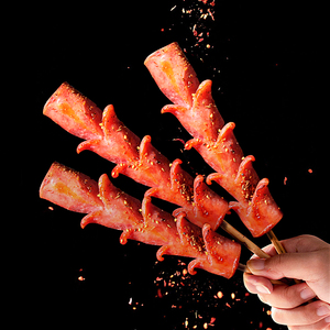 御味香大香肠老长沙大烤肠开花肉肠烧烤半成品油炸小吃冷冻商用