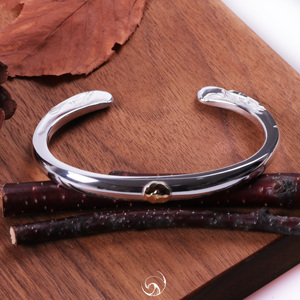 goros飞鸟点金鹰嘴四目手镯 高桥吾郎银手镯手环goros