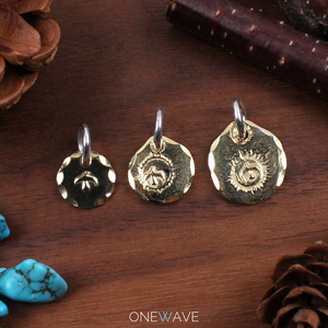 国内现货goros金牌金饼sml号高桥吾郎飞鸟牌项链吊坠