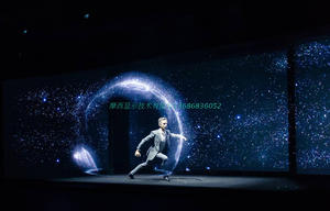 德国原装进口大型全息幻影成像膜,3d全息投影膜,45°幻像投影膜