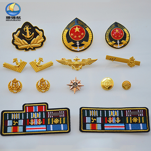 金属海军风学院百搭船锚小胸针胸章勋章徽章海员制服别针帽徽领花