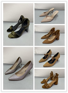 康莉百田森自由姿色撤柜断码清仓女鞋单鞋凉鞋粗跟细跟百搭春夏季