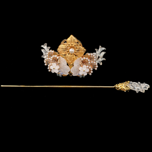 汉服头饰男女通用发冠古风束发发冠 女扮男束发发冠cos古代男头冠