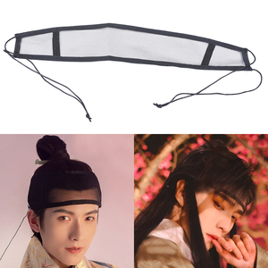 汉服网巾配饰头巾发绳男女通用发带懒收巾明制抹额古风鞠婧祎同款