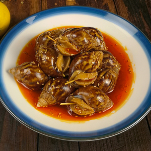 食用白玉蜗牛新鲜蜗牛即食食品甜辣捞汁200g餐饮酒店试用包邮