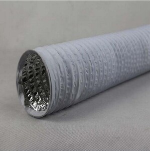 pvc铝箔复合管110新风系统钢丝软管空调通风管吊顶导管115软连接