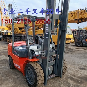 九成新二手合力 杭州2吨3吨3.5吨5吨柴油叉车 电动电瓶叉车