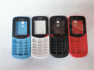 Nokia/諾基亞新款130手機殼 TA-1017手機外殼 按鍵 鍵盤 手機后蓋