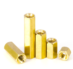 主板电脑机箱铜柱双通六角铜柱隔离柱螺母柱空心主机螺柱铜螺柱m3