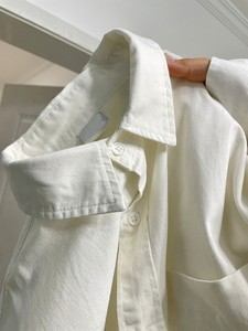 白色衬衫女秋冬2024新款叠穿内搭衬衣法式高级感时尚洋气长袖上衣