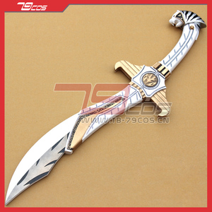 79cos战队系列五星战队大连者白虎真剑道具cosplay装备定做人气款