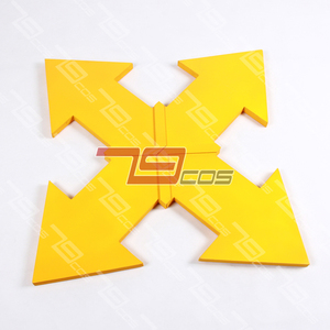 尚申商贸淘宝79cos凹凸世界金矢量箭头精品动漫游戏cosplay手工定制