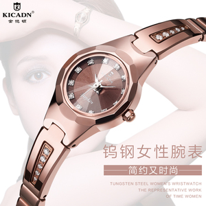 000人付款淘宝r800韩国金恺顿正品陶瓷满钻水晶水钻女表时尚手表气质
