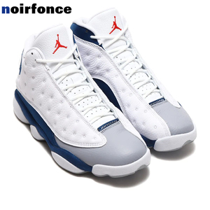 air jordan 13 aj13 法国蓝 白蓝 男子高帮复古篮球鞋 414571-164