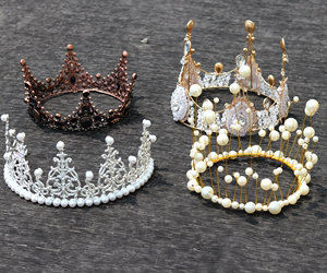 母亲节皇冠蛋糕装饰摆件生日派对烘焙装饰品成人女王皇冠儿童皇冠