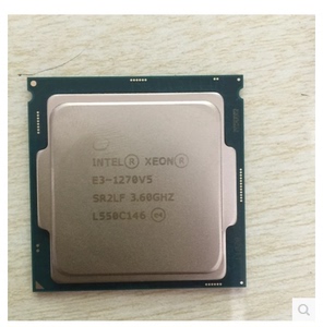 intel 至强 xeon e3-1270v5 散片 主频3.6g 四核八线程 1151针cpu