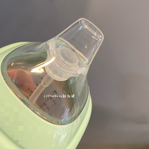 hg奶瓶吸管饮水嘴重力球奶嘴配件 宽口径硅胶 非原装 330毫升