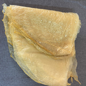 信阳鲜豆筋1斤河南特产豆油皮湿豆巾柳林豆腐皮子手工地锅豆筋