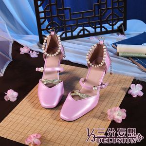 三分妄想王者荣耀cos配件七夕王昭君乞巧织情鞋古风cosplay鞋子