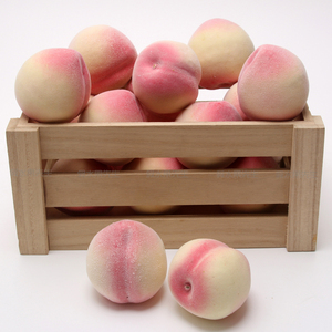 仿真水果假蔬菜食品模型室内工程装饰品摄影道具仿真桃子轻型仙桃