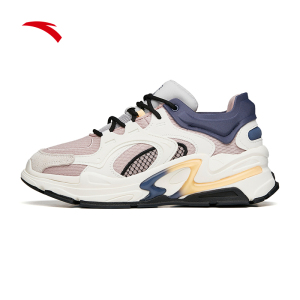 安踏休闲鞋女运动鞋2021冬款老爹鞋生活系列运动鞋子122148890