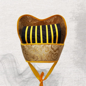 魏晋大臣冠帽梁冠进贤冠古装汉服帽子祭祀服装帽古代头巾帽中年