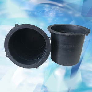 pvc排水预埋件安装工程黑花盆洞口管件100 150 200套管加厚材质