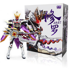 奥迪双钻铠甲勇士经典版修罗侠关节可动手办人偶收藏模型玩具