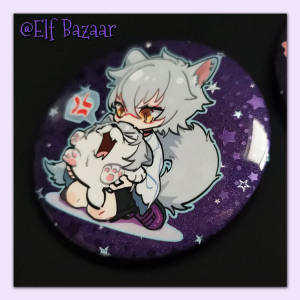 现货偶像梦幻祭es大神晃牙晃球双闪徽章同人周边